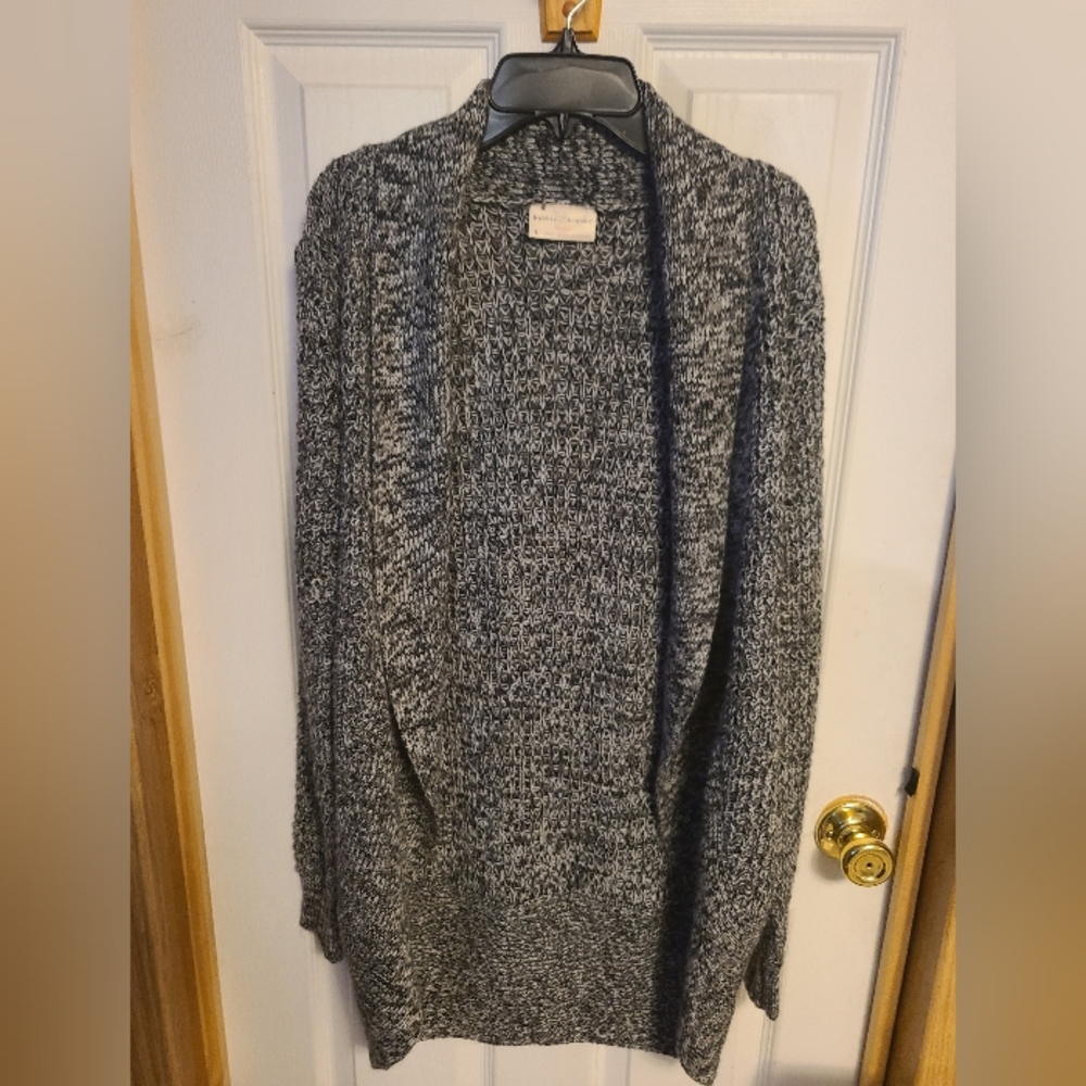 Women's Large Long Sweater Cardigan-Large